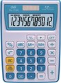 CALCULATOR 12 DIGIT 1122 120MM X 86MM X 30MM DUAL ASSORTED COLOURS