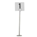 TABLE NUMBER STAND 300MM RING CHROME EACH