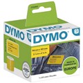 LABEL DYMO SHIPPING  NAME BADGE LABELS 54MM X 101MM 220PK YELLOW