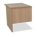 DESK RETURN MR BLEND RANGE BARREL OAK BO875 UNIVERSAL 600W x 750D X 720MMH OAK