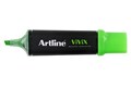 HIGHLIGHTER ARTLINE VIVIX 2MM5MM CHISEL NIB GREEN 10PK
