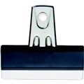 ESSELTE BULLDOG CLIP 51MM BLACKSILVER 12PK