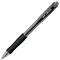 BALLPOINT PEN UNIBALL LAKNOCK SN100 RETRACTABLE MEDIUM 10MM BLACK EACH1 PACK12