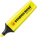 HIGHLIGHTER STABILO BOSS CHISEL NIB YELLOW EACH1 PACK10