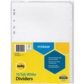 DIVIDER MARBIG MANILLA 10 TAB A4 WHITE