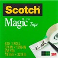 TAPE 3M SCOTCH 810 MAGIC TAPE 19MM X 33M CLEAR