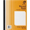 RECORD BOOK OLYMPIC 706 140859 CARBONLESS DUPLICATE 250 X 200MM 50 LEAF
