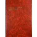 ACCOUNT BOOK COLLINS 3880 10863 SERIES ACCOUNT BOOK 3MC TREBLE CASH AND PAGED A4 84 LEAF RED