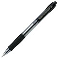 BALLPOINT PEN PILOT BPGP10R SUPER GRIP RETRACTABLE MEDIUM 10MM BLACK EACH1 PACK12