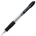 BALLPOINT PEN PILOT BPGP10R SUPER GRIP RETRACTABLE FINE 07MM BLACK EACH1 PACK12