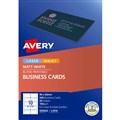 BUSINESS CARDS AVERY 959025 L7414 PRINTABLE LASER INKJET BUSINESS CARDS MICROPERFORATED MATT 150GSM PACK 200