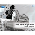 WAGES RECORD BOOK ZIONS 500 TIME PAY AND WAGES BOOK UP TO 6 EMPLOYEES