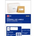 LABEL AVERY 938211 L7158GU GENERAL USE LASER INKJET COPIER LABELS 30UP 30 PER PAGE WHITE 100PK