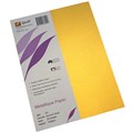 SPECIALTY PAPER QUILL METALLIQUE PAPER 06002 120GSM A4 AUTUMN GOLD 25PK