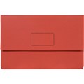 DOCUMENT WALLET MARBIG SLIMPICK FOOLSCAP BRIGHTS RED 10PK