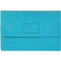 DOCUMENT WALLET MARBIG SLIMPICK FOOLSCAP BLUE  MARINE 10PK
