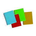 NOTEBOOK SPIRAX 511 A5 HARD COVER SIDE OPEN NOTE BOOK 225 X 175MM 100 PAGES ASSORTED EACH1 PACK4