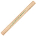 RULER 30CM 300MM WOOD 
