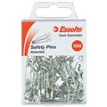 SAFETY PINS ESSELTE ASSORTED SIZES 60PK