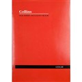 ACCOUNT BOOK COLLINS 10230 SERIES A24 ACCOUNT AND ANALYSIS BOOK DOUBLE LEDGER A4 24 LEAF STAPLED RED