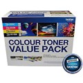 BROTHER TN251BK TN251 251 AND TN255 TN255 255 COLOUR LASER TONER CARTRIDGES 4PK BLACK CYAN MAGENTA YELLOW