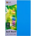 SPECIALTY BOARD QUILL 90302 XL MULTIBOARD 210GSM A4 MARINE BLUE 50PK