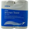 KITCHEN TOWEL 2PLY 60 SHEET 2PK X 6