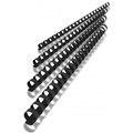 BINDING COMB PLASTIC COIL 21 RING A4 32MM BLACK 50PK