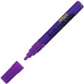 CHALK MARKER TEXTA LIQUID DRY WIPE 8G BULLET NIB 4MM PURPLE