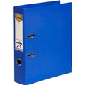 BINDER FOLDER LEVER ARCH FILE BINDER LINEN PE A4 75MM MARINE