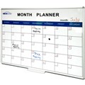 PLANNER MONTHLY VISIONCHART DELUXE MAGNETIC WHITEBOARD PERPETUAL MONTH 1200MM X 900MM