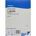 LABEL INITIATIVE MULTIPURPOSE LABELS 2UP 1996 X 1435MM 100PK