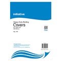 BINDING COVER INITIATIVE PVC 250 MICRON A4 CLEAR 100PK