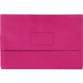 DOCUMENT WALLET INITIATIVE FOOLSCAP HOT BRIGHT PINK 50PK