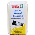 FIRST AID FIRST AIDERS CHOICE WOUND DRESSING SIZE 14