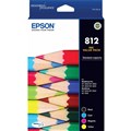 EPSON 812 INK CARTRIDGE VALUE PACK BLACK CYAN MAGENTA YELLOW