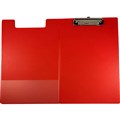 CLIPFOLDER CLIP FOLDER PVC A4 RED