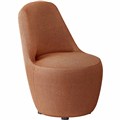 RAPIDLINE MYK SINGLE LOUNGE CHAIR RUST
