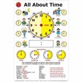 POSTER LEARNING CAN BE FUN WALL CHART ALL ABOUT TIME
