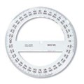 PROTRACTOR PLASTIC 360 DEGREE 100MM