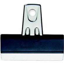 ESSELTE BULLDOG CLIP 51MM BLACK/SILVER 12PK