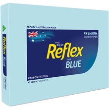 COPY PAPER A3 80GSM REFLEX COLOURED BLUE 500PK