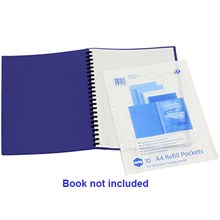 REFILL MARBIG TO FIT DISPLAY BOOK A4 10PK