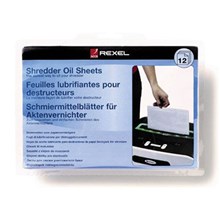 SHREDDER OIL SHEETS REXEL SHREDDER OIL SHEET 12PK