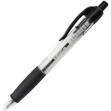 BALLPOINT PEN INITIATIVE RETRACTABLE MEDIUM BLACK 12PK