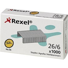 STAPLES REXEL 26/6 1000PK