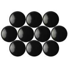 MAGNETIC BUTTONS QUARTET 20MM BLACK 