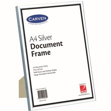 FRAME CARVEN A4 SILVER