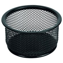 PAPER CLIP PAPERCLIP HOLDER ESSELTE METAL MESH BLACK