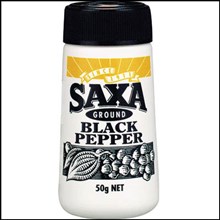 PEPPER SAXA GROUND PEPPER BLACK 50G